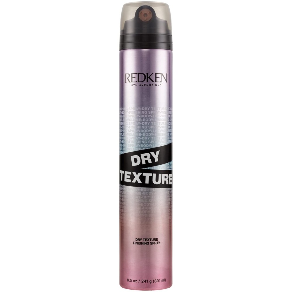 Redken Dry Texture Hairspray For All Hair Types - Lightweight Volumizing Spray, Airy and Beachy Texture, Medium Hold