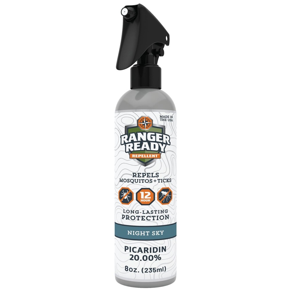 Ranger Ready Repellents Picaridin Insect Repellent & Tick Spray, Night Sky Scent Deet-Free Bug Spray (8 Oz., Pack of 1)