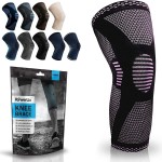 POWERLIX Leg Sleeve - Best Knee Brace for Leg Pain for Men & Women Knee Support for Running, Basketball, Weightlifting, Gym, Workout, Sports Please Check Sizing Chart