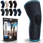 Powerlix Compression Knee Sleeve for Women & Men, Medical Knee Brace for Arthritis, Knee Pain Relief, Meniscus Tear, Injury Recovery, Knee Support, Workout Protection,Running, All Sports (Blue, Small)