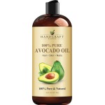 Handcraft Blends Avocado Oil - Cold-Pressed 16 Fl Oz - 100% Pure and Natural - Premium Grade Carrier Oil for Skin and Hair - Hair and Body - Massage - Hexane-Free