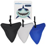 Xtra Tough (XT) Shark Tooth Chew Necklace for Kids - Chewing Necklace Teether Necklace Chew Toys Teething Toys - Designed for Chewing, Autism Sensory Teether Toy (Toughest - Aggressive Chewer)