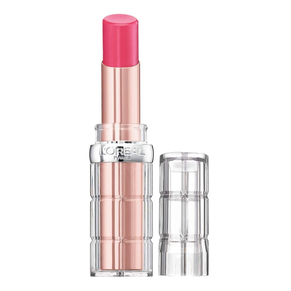 L\'Oreal Paris Makeup Colour Riche Plump and Shine Lipstick, for Glossy, Radiant, Visibly Fuller Lips with an All-Day Moisturized Feel, Pitaya Plump, 0.1 oz.