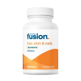 Bariatric Fusion ONE Per Day Bariatric Hair Skin and Nails Vitamins REJUVENATOR for Women | Vegan Hair Growth Vitamins with Biotin, Vitamin B12, and B1 | Easy to Swallow | 60 Capsules