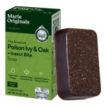 Marie\'s Original Poison Ivy Soap Bar | All Natural Poison Ivy Treatment | Anti-Itch Skin Cleanser Bar Wash for Poison Ivy, Poison Oak & Sumac | Removes Oils, Soothes & Relieves Rashes | 2.9 ounces