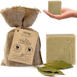 Dr.Ancient Aleppo Soap Bar, Organic Soap Bars Handcrafted the Traditional Way, Natural Chemical-Free, Vegan, Used for Face Wash, Body Wash, Hand Cleansing and Daily Skin Care, Gentle Cleanser