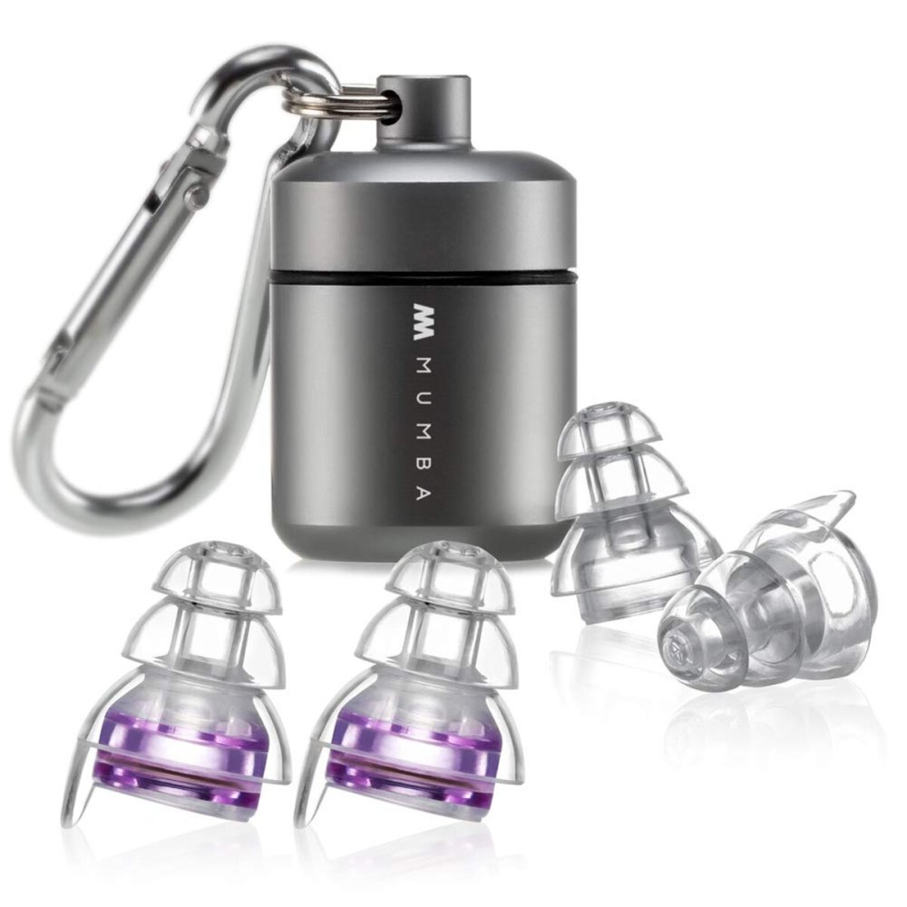 High Fidelity Concert Earplugs, Reusable Musicians Ear Plugs, 24dB Advanced Filter Technology Ear Protection for Music Festivals, DJs, Musicians