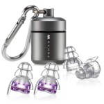 High Fidelity Concert Earplugs, Reusable Musicians Ear Plugs, 24dB Advanced Filter Technology Ear Protection for Music Festivals, DJs, Musicians