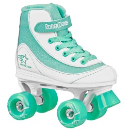 Roller Derby FireStar Youth Girl\'s Roller Skate White/Mint Size 3