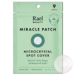 Rael Pimple Patches, Miracle Microcrystal Spot Cover - Hydrocolloid Acne Pimple Patch with Tea Tree Oil, Early Stage Zits and Blemish, Korean Skin Care (9 Count)