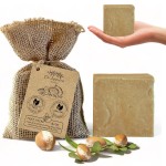 Dr.Ancient Argan Soap Bar Organic Natural Vegan Traditional Handmade Antique - Anti-Aging For Women And Men, Anti-Wrinkle - No Chemicals, Pure Natural Soaps!