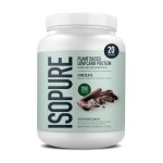 Isopure Plant-Based Protein Powder, Lactose Free, Gluten Free, With Iron, Chocolate, 20g Plant Protein Per Serving, 1.37 Lbs, 20 Servings