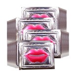 Jakuva 30PCS Collagen Crystal Moisturizing Lip Masks, Gel Pads Mouth Balm for Dry Lips, Remove Chapped Skin & Nourish &Moisturizing, Sleeping Mask Great Plumping Face Care, Rose Pink