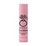 Sun Bum Cocobalm Wild Strawberry - Hydrating Lip Balm with Coconut Oil and Aloe Vera - 0.15 oz Stick
