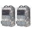 2 Pack Molle Pouches - Tactical Compact Water-Resistant EDC Pouch (ACU)