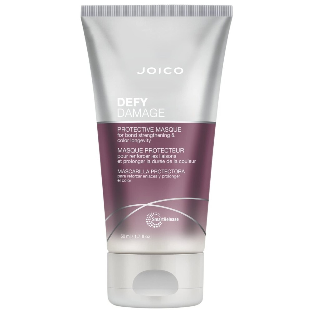 Joico Defy Damage Protective Masque | For Color-Treated Hair | Strengthen Bonds & Preserve Hair Color | With Moringa Seed Oil & Arginine | 1.7 Fl Oz
