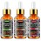 Wumal 3 Pack Face Serum Set - Includes Vitamin C, Retinol & Hyaluronic Acid - Firming, Brightening & Hydrating - Reset Your Skin Day and Night