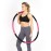 HEALTHYMODELLIFE Exercise Fitness Hoop for Adults - Easy to Spin, Premium Quality and Soft Padding Weighted Hoop - Detachable Hoops for Home & Gym Workouts - 3lbs
