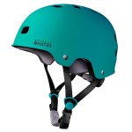 OutdoorMaster Skateboard Cycling Helmet - Two Removable Liners Ventilation Multi-Sport Scooter Roller Skate Inline Skating for Kids, Youth & Adults - L - Sea Green