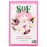 SoF Triple Milled Bar Soap - With Coconut Oil & Organic Shea Butter- Vegan & Non GMO- Free From Phthalates, Sulfates & Parabens- Cherry Blossom - 6 oz Bar 4 Bars
