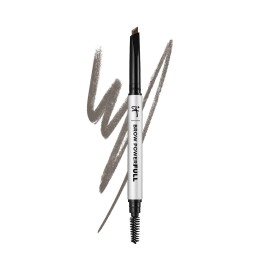 IT Cosmetics Brow PowerFULL Universal Taupe Eyebrow Pencil - with Triangular Tip, Delivers Bold Volume, Precise Shaping, Adapts to All Hair Colors, Budge-Proof Formula, Built-In Spoolie Brush