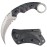 Ccanku C1691 Fixed Blade Knife D2 Steel G10 Handle 4 Inches,Outdoor Survival Claw Teeth Knife,Camping EDC Tools