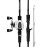 KastKing Crixus Fishing Rod and Reel Combo, High Performance Spinning & Baitcaster Combo, IM6 Graphite 2Pc Blanks, Zirconium Oxide Rings, SuperPolymer Handle, Lightweight Reel with Aluminum Spool