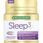 Natures Bounty Sleep3 Melatonin 10mg, Maximum Strength 100% Drug Free Sleep Aid, Dietary Supplement, L-Theanine & Nighttime Herbal Blend Time Release Technology, 60 Tri-Layered Tablets