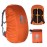Unigear Backpack Rain Cover Waterproof Rating 5000mm Ultraportable and Durable with 2 Anti-Slip Buckle Strap, Integrated Carry Pouch Design (Orange, Large)