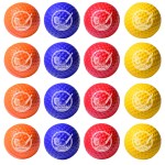 GoSports Foam Golf Practice Balls - 16 Pack Realistic Feel and Limited Flight Use Indoors or Outdoors