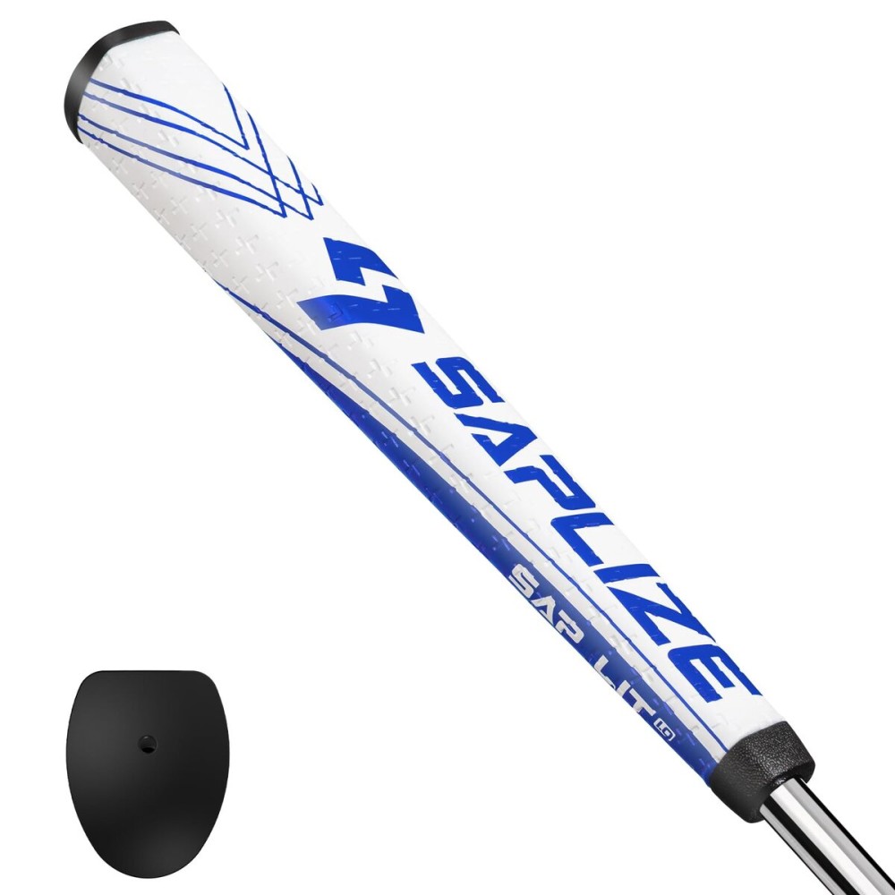 SAPLIZE Putter Grip Midsize Pistol Shape Light Anti-Slip Pattern, Blue