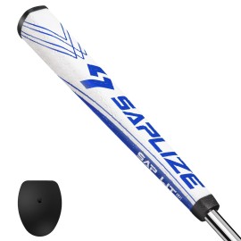 SAPLIZE Putter Grip Midsize Pistol Shape Light Anti-Slip Pattern, Blue