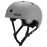 TurboSke Skateboard Helmet, BMX Helmet, Multi-Sport Helmet, Bike Helmet for Kids, Youth, Men, Women (Gray, L/XL (22.8-24))