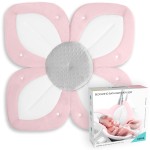 Blooming Bath Baby Bath Seat - Baby Tubs for Newborn Infants to Toddler 0 to 6 Months and Up - Infant Essentials Must Haves - The Original Washer-Safe Flower Seat - Lotus, Pink/White/Gray