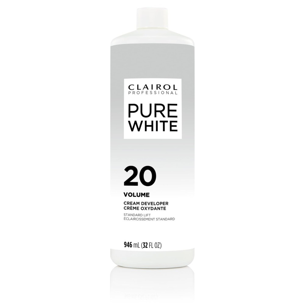Clairol Professional Pure White 20 Volume Crme Developer, 32 oz.