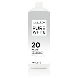 Clairol Professional Pure White 20 Volume Crme Developer, 32 oz.