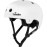 TurboSke Skateboard Helmet, BMX Helmet, Multi-Sport Helmet, Bike Helmet for Youth, Men, Women (White, L/XL)