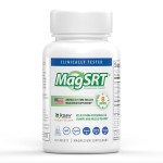 Jigsaw Health MagSRT | Magnesium Supplement with Vitamin B6, Folate & B12 | 60 Tablets | 15 Servings