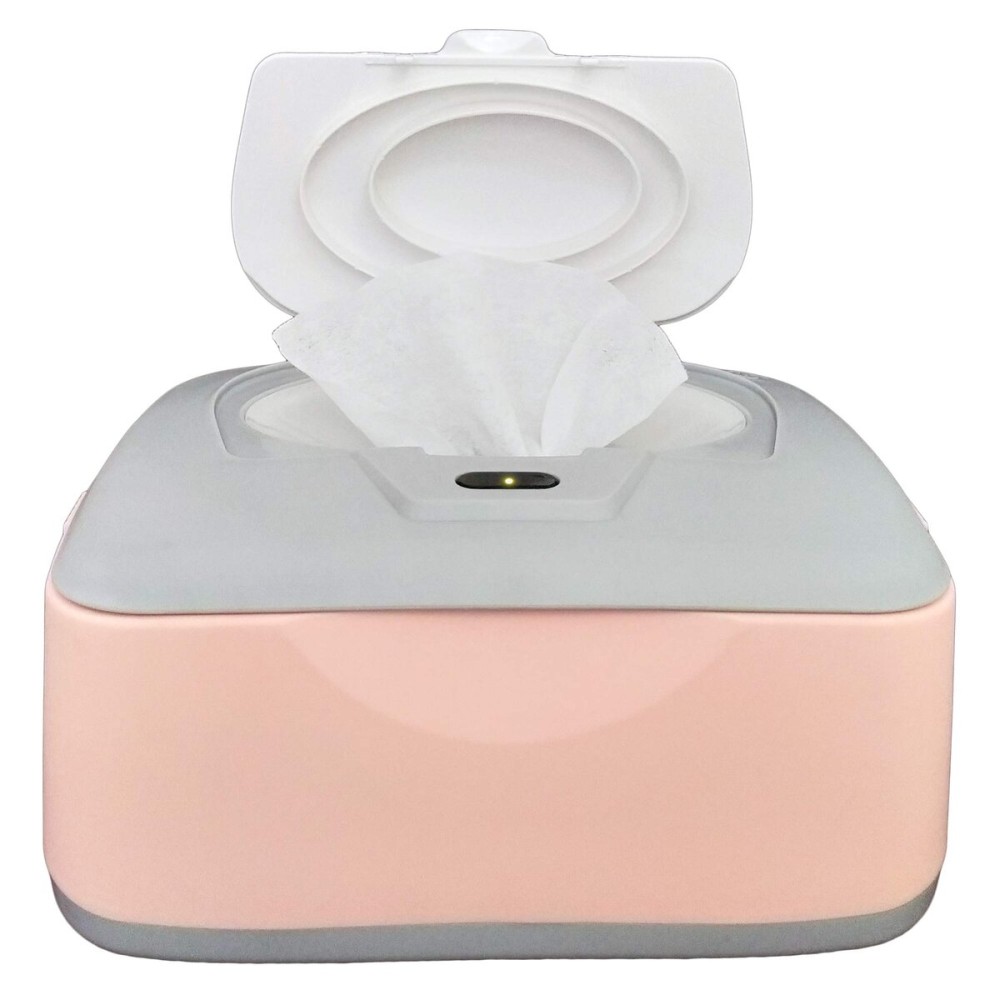 Baby Wet Wipe Warmer, Dispenser, Holder and Case - Easy Press On/Off Switch, Only Available at Amazon