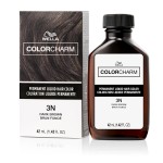 COLORCHARM Permanent Liquid Hair Color for Gray Coverage | 3N Dark Brown | 1.4 Fl Oz