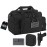 DBTAC Gun Range Bag Small | Tactical 2x Pistol Shooting Range Duffle Bag with Lockable Zipper for Handguns and Ammo (Black)