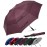 G4Free 62 Inch Portable Golf Umbrella Large Oversize Double Canopy Vented Windproof Waterproof Automatic Open Stick Umbrellas for Men and Women(Wine Red)