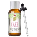 Good Essential Professional Cake Fragrance Oil 30ml (1 fl oz) for Diffusers, Candles, Lotions, Perfumes, Soap & More - Cake Scented Oil for Candle Making