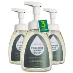 Puracy Foaming Hand Soap - Plant-Powered Natural Hand Soap As Seen on TikTok, Non-Toxic, Sulfate-Free Liquid Soap, Moisturizing Foam Handwash Liquid (Cucumber & Mint, 12 fl oz, 3-Pack)