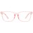 MEETSUN Blue Light Blocking Glasses Women Men, Anti Eye Strain Headache (Sleep Better),Computer Glasses UV400 Lens (Transparent Pink Frame)