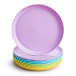 Munchkin Multi Baby and Toddler Plates, 8 Count (Pack of 1)