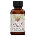 Good Essential Professional Frankincense & Myrrh Fragrance Oil, 1 fl oz (30ml), for Candles, Soap Making, Lotions, Perfume & Diffusers