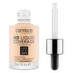 Catrice | HD Liquid Coverage Foundation | Flawless, High Coverage | Vegan & Cruelty Free (002 | Porcelain Beige)