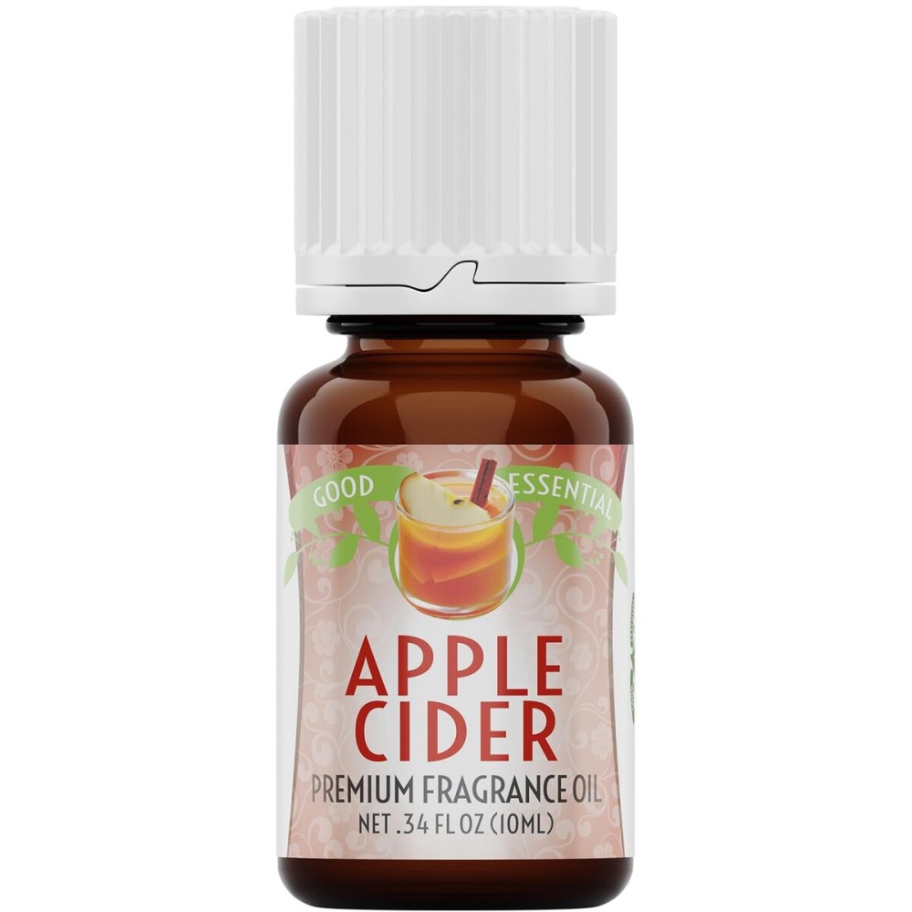 Good Essential Professional Hazelnut Fragrance Oil 10ml (0.33 fl oz) for Christmas Diffusers, Candles, Soaps, Lotions, Perfume - Scented Candle Oil - Soap Making Scents