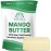 Mango Butter Raw Organic Unrefined Natural Pure Skin & Hair Moisturizer, Cold Pressed, Use with Shea in DIY Whipped Body Butter, Soap Making, Mango Seed Body Lotion, Lip Balm Hand Cream 16oz Block